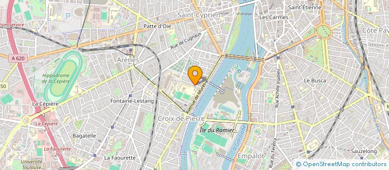 localisation de l'entreprise EIMA ECOLE INTERNATIONALE DU MANGA ET DE L'ANIMATION à TOULOUSE