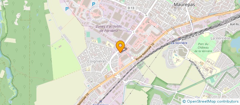 localisation de l'entreprise EIMAM à COIGNIERES