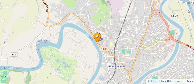 localisation de l'entreprise EIME à ALBI