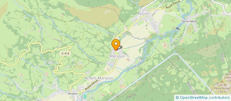 localisation de l'entreprise EIME DE VIN  ARRENS-MARSOUS