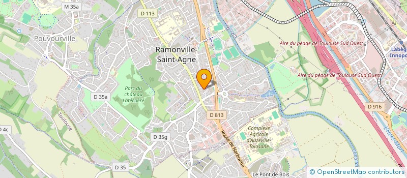 localisation de l'entreprise EIN  RAMONVILLE-SAINT-AGNE