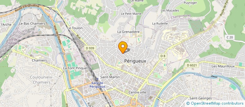 localisation de l'entreprise EINBINDER à PERIGUEUX