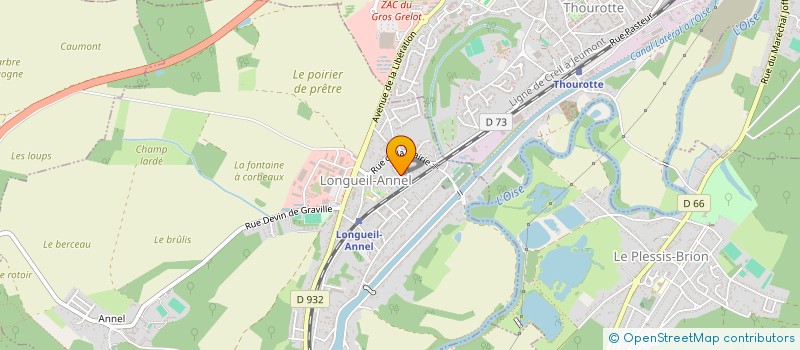 localisation de l'entreprise EINLM TECHNOLOGIES  LONGUEIL-ANNEL