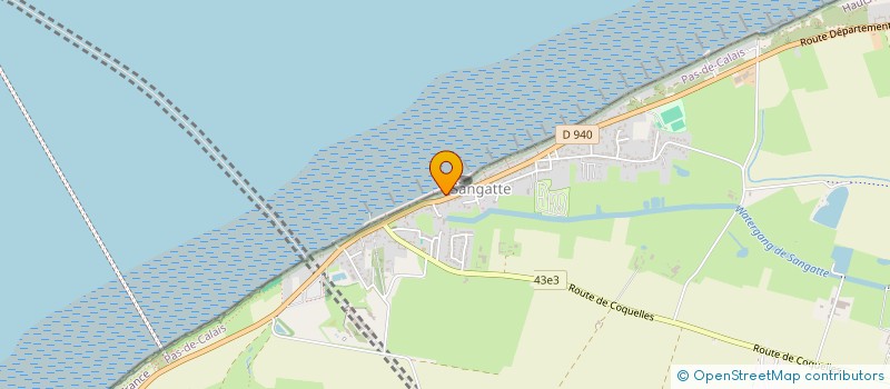 localisation de l'entreprise EINSTEIN  SANGATTE