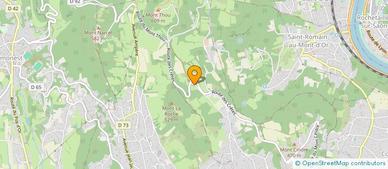 localisation de l'entreprise EINSTEIN  SAINT CYR AU MONT D'OR