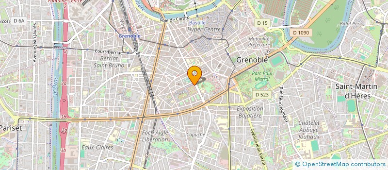 localisation de l'entreprise EIOSIS  CORENC