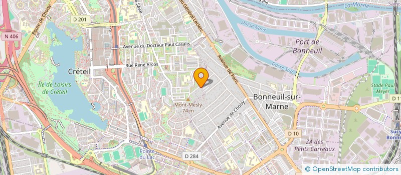 localisation de l'entreprise EIP à VITRY-SUR-SEINE