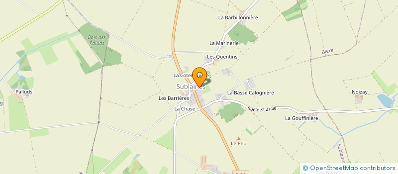 localisation de l'entreprise EIP IMMO  SUBLAINES