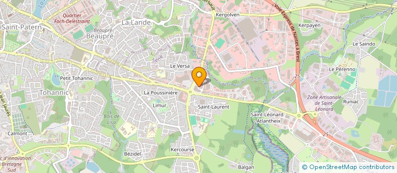 localisation de l'entreprise EIPP  SENE