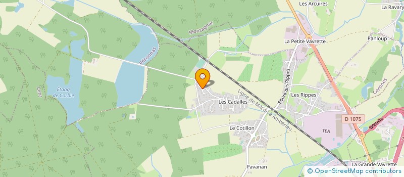 localisation de l'entreprise EIPS  TOSSIAT