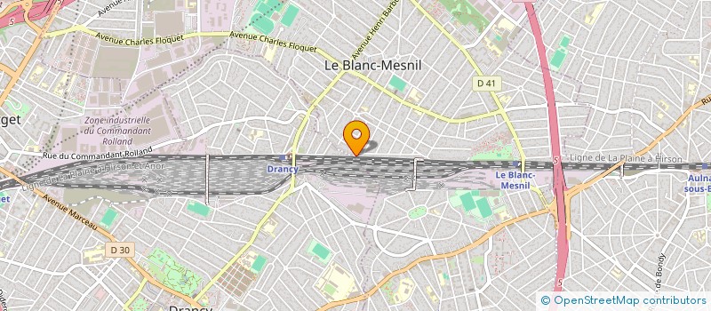 localisation de l'entreprise EIR à LE BLANC-MESNIL