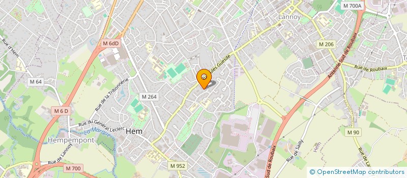 localisation de l'entreprise EIR AGENCY  HEM