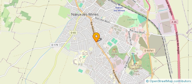 localisation de l'entreprise EIRE  NUX-LES-MINES