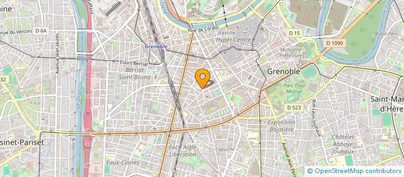 localisation de l'entreprise EIREANN SARL  GRENOBLE