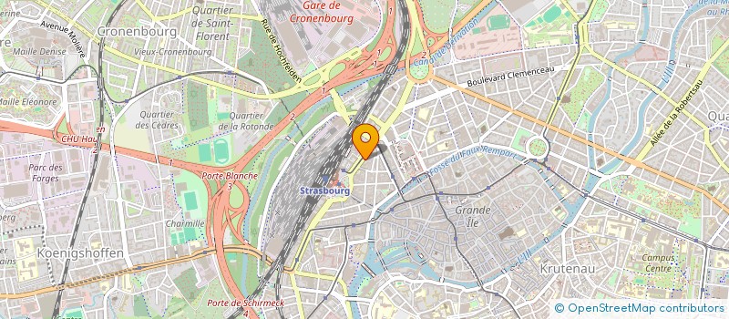 localisation de l'entreprise EIRINI à STRASBOURG