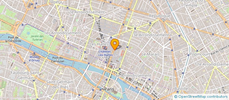 localisation de l'entreprise EIRKO à PARIS