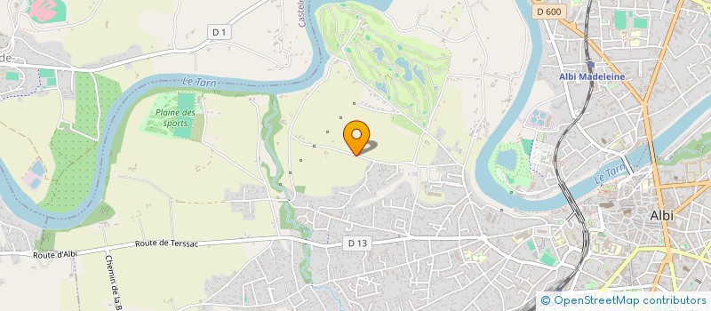 localisation de l'entreprise EIS à ALBI