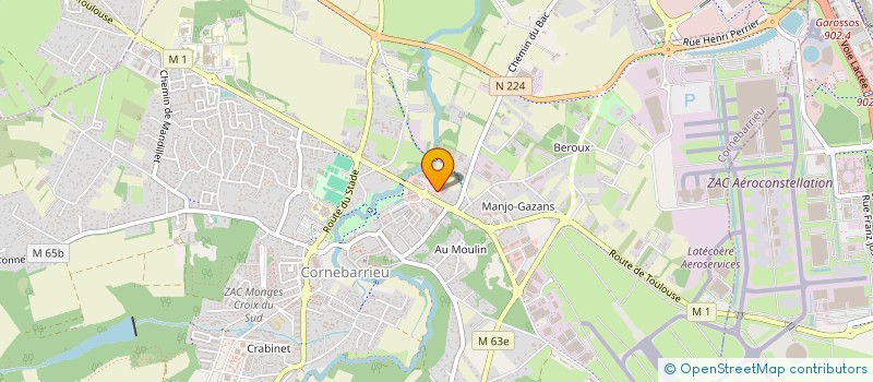 localisation de l'entreprise EIS CAPITAL  MERVILLE