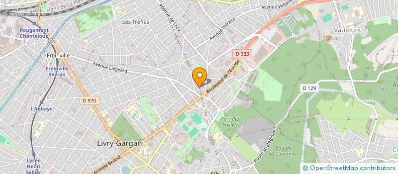 localisation de l'entreprise EIS ELECTRONIQUE INFORMATIQUE  LIVRY-GARGAN