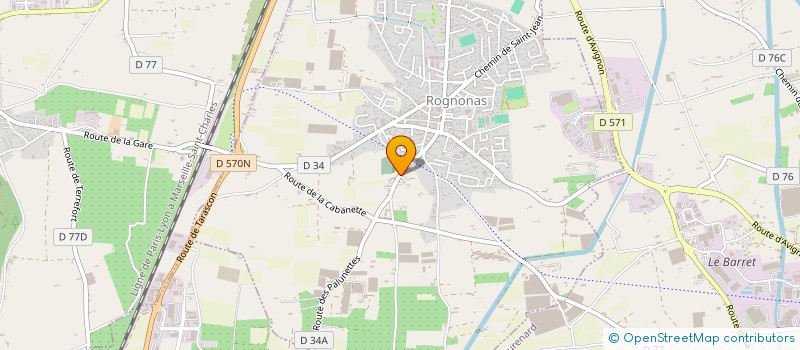 localisation de l'entreprise EISA SOLUTIONS  ROGNONAS