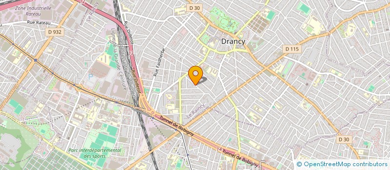 localisation de l'entreprise EISEN à DRANCY