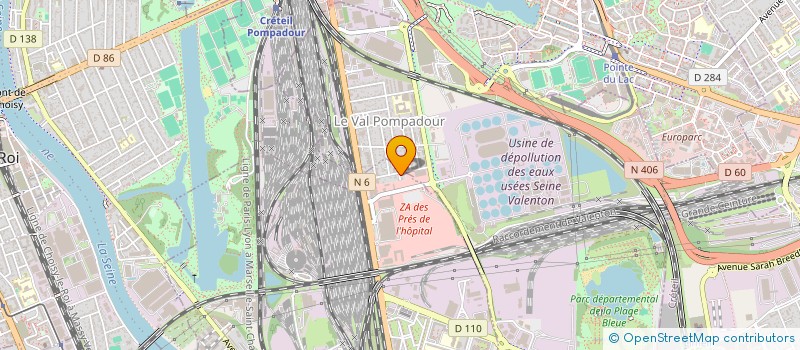 localisation de l'entreprise EISI SERVICES à VILLENEUVE-SAINT-GEORGES