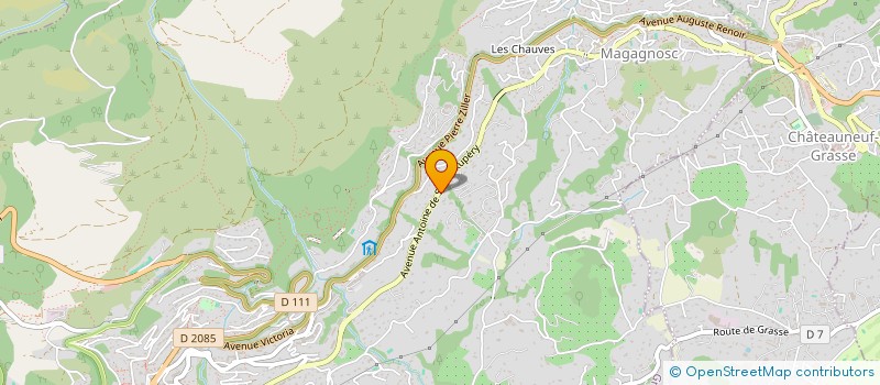 localisation de l'entreprise EISING ESTATES  GRASSE