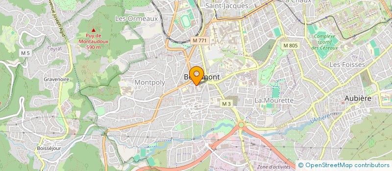 localisation de l'entreprise EISSAM  BEAUMONT