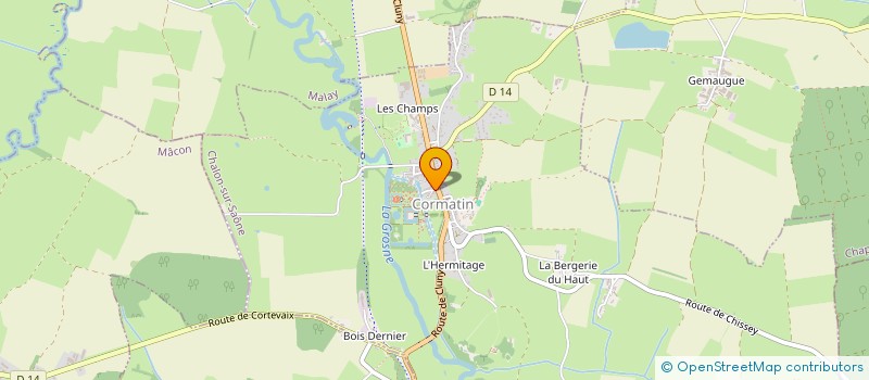 localisation de l'entreprise EISSERO  CORMATIN