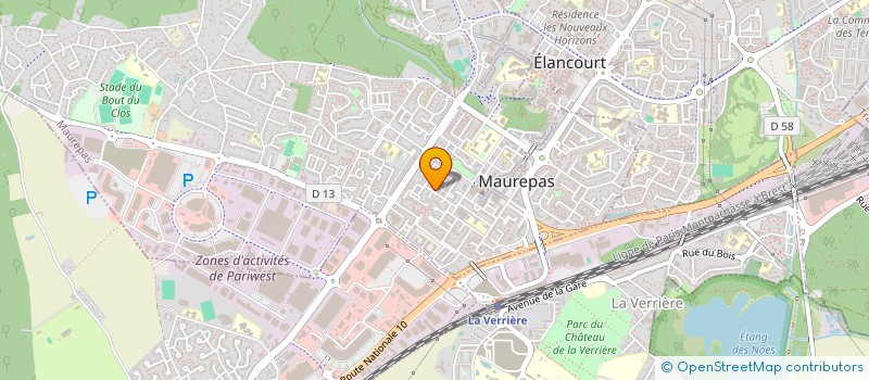 localisation de l'entreprise EIT TANGUY  MAUREPAS