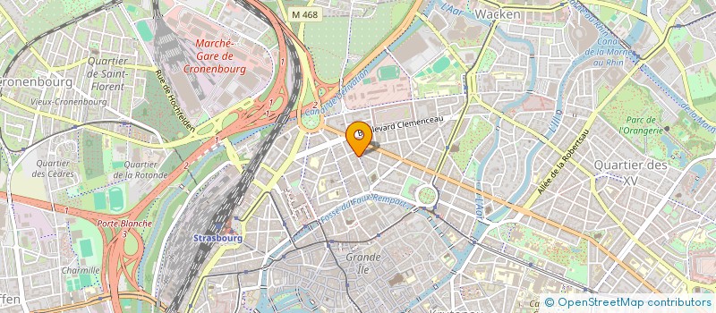 localisation de l'entreprise EIVISSA  STRASBOURG