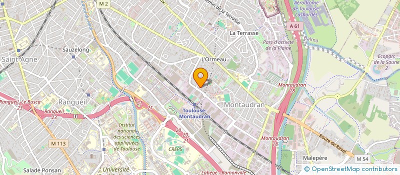 localisation de l'entreprise EIYA BATIMENT à TOULOUSE