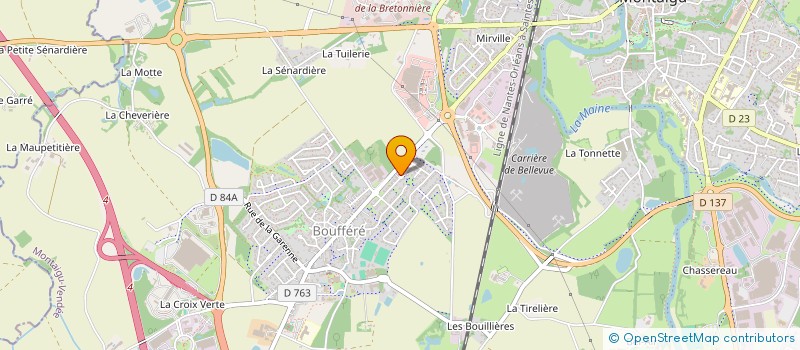 localisation de l'entreprise EIZER RECORDS  MONTAIGU-VENDEE