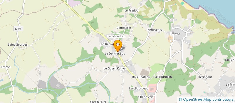 localisation de l'entreprise EIZH BREIZH à PLOUHA