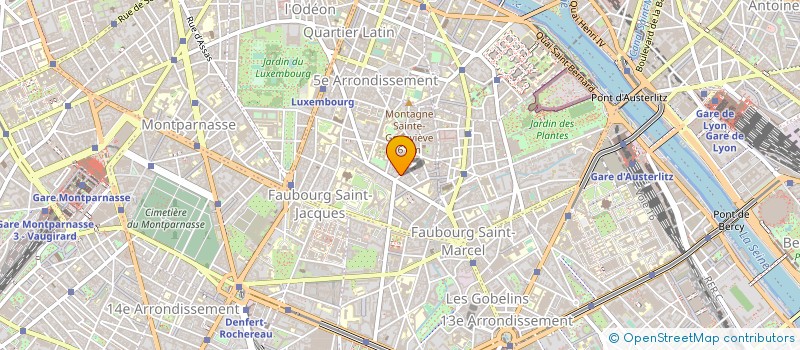 localisation de l'entreprise EJ ARCHITECTURE ET ASSOCIES  PARIS