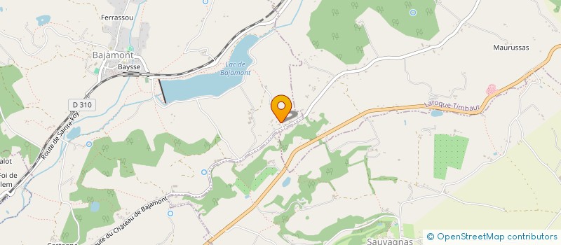 localisation de l'entreprise EJ CAPITAL  BAJAMONT