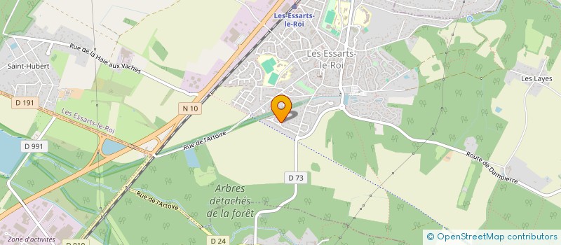 localisation de l'entreprise EJ IMMO INVEST  LES ESSARTS-LE-ROI