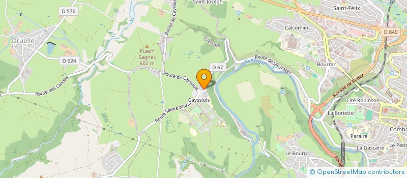 localisation de l'entreprise EJ IMMOBILIER 6  OLEMPS