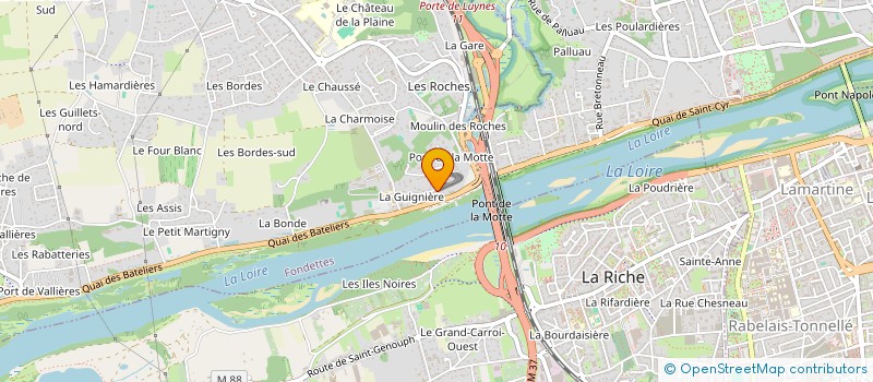 localisation de l'entreprise EJ INVEST  FONDETTES