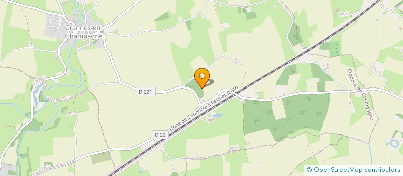 localisation de l'entreprise EJ LOCATION  CRANNES-EN-CHAMPAGNE