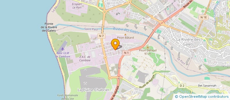 localisation de l'entreprise EJ OI  SAINT-PAUL