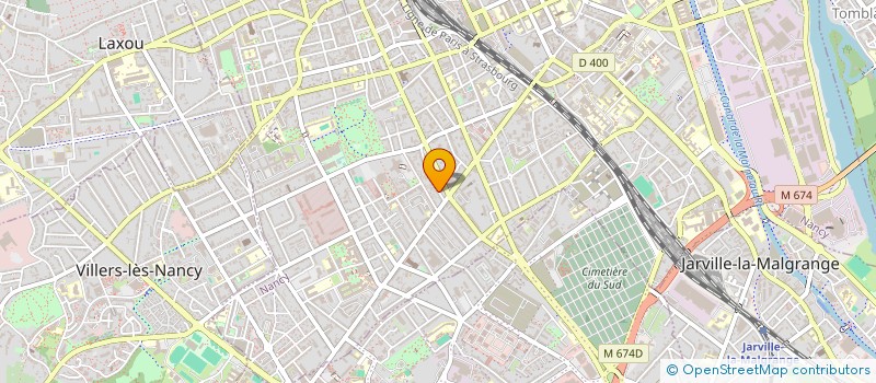 localisation de l'entreprise EJ PHARMA CONSULTING à NANCY