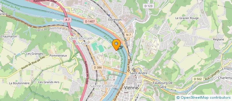 localisation de l'entreprise EJ1  SAINTE-COLOMBE