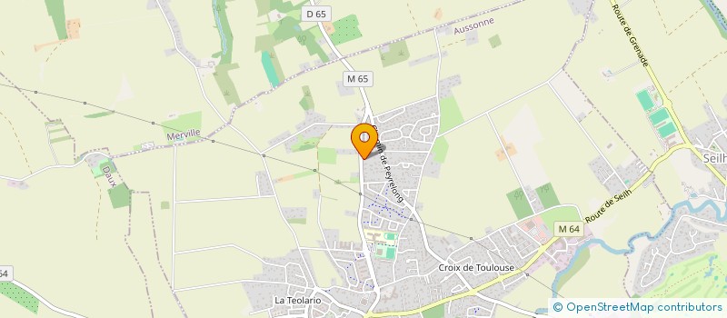 localisation de l'entreprise EJ2M à AUSSONNE