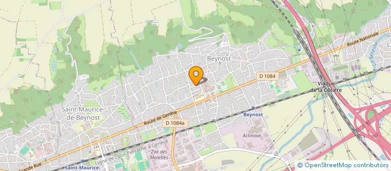 localisation de l'entreprise EJA à BEYNOST