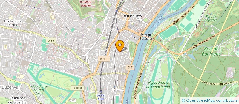 localisation de l'entreprise EJA à SURESNES