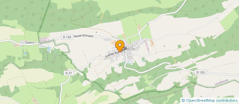 localisation de l'entreprise EJA HOLDING  LANDRESSE