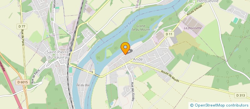 localisation de l'entreprise EJA PATRIMOINE  ANDE