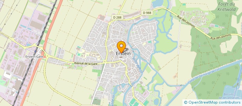 localisation de l'entreprise EJARA  ERSTEIN