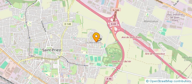 localisation de l'entreprise EJB HOTEL à SAINT-PRIEST